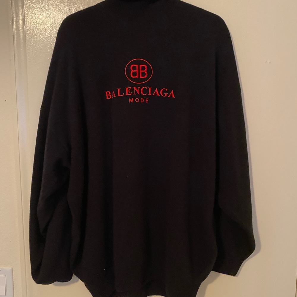 Balenciaga cashmere turtle neck